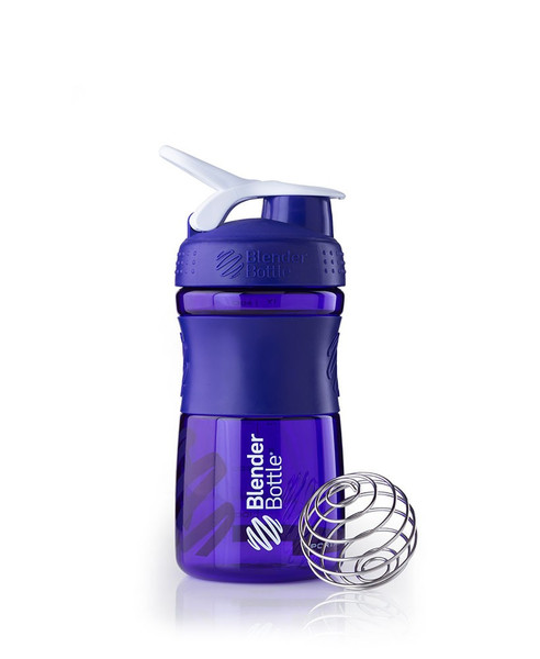 BlenderBottle SportMixer 590ml Violet drinking bottle