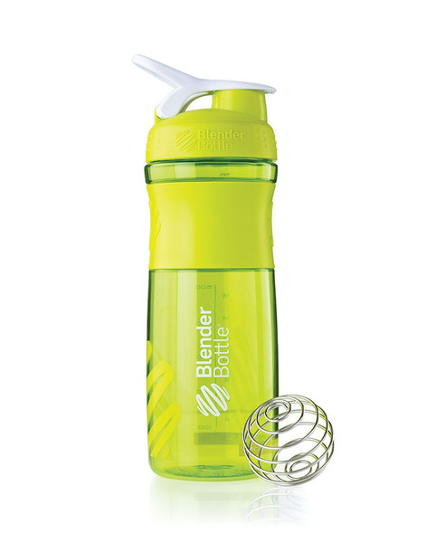 BlenderBottle SportMixer 820ml Green drinking bottle