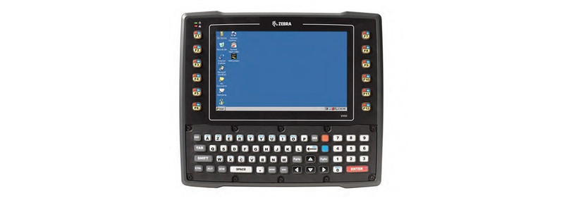 Zebra VH10 800GHz 8Zoll 800 x 480Pixel Touchscreen Schwarz POS-Terminal
