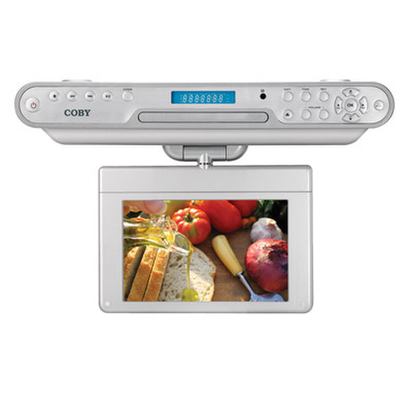 Coby Widescreen TFT Under-the-Cabinet DVD/CD Player