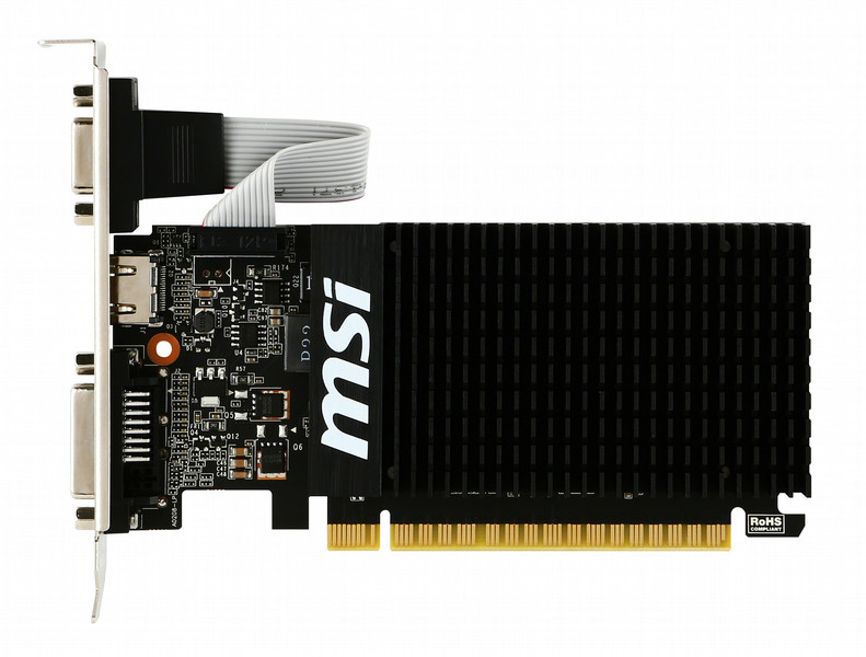 MSI GT 710 1GD3H LP GeForce GT 710 1ГБ GDDR3 видеокарта