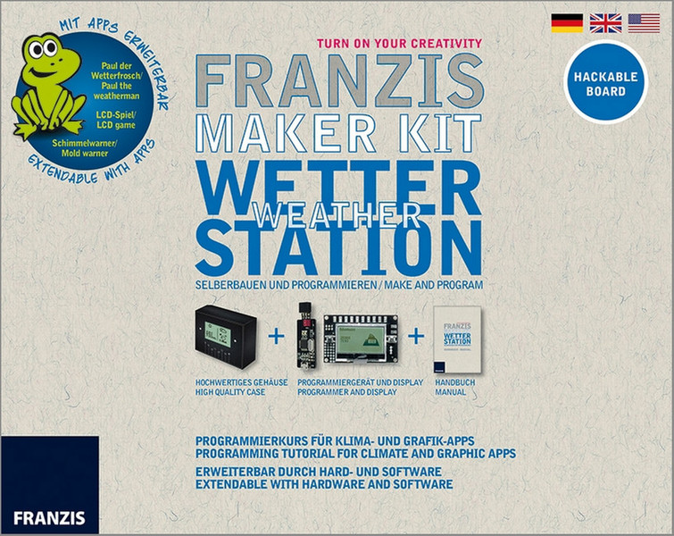 Franzis Verlag Wetter Station learning toy