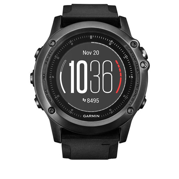 Garmin fēnix 3 Sapphire HR Bluetooth Черный спортивный наручный органайзер