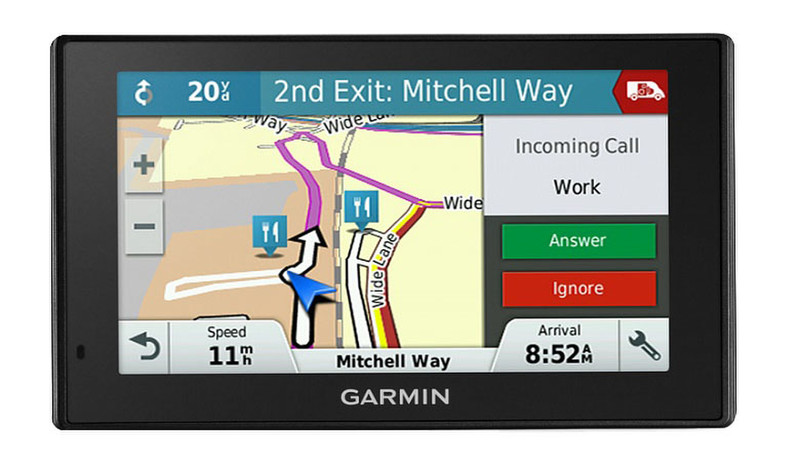 Garmin DriveAssist 50LMT-D Fixed 5Zoll TFT Touchscreen 191.4g Schwarz Navigationssystem