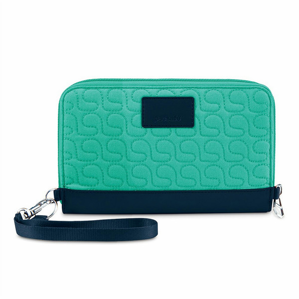 Pacsafe RFIDsafe W200 Female Polyester Blue,Green wallet