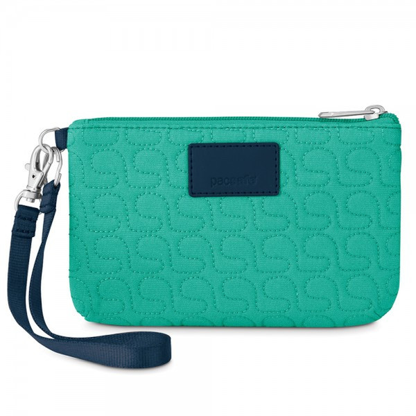 Pacsafe W75 Female Leather,Polyester Turquoise wallet