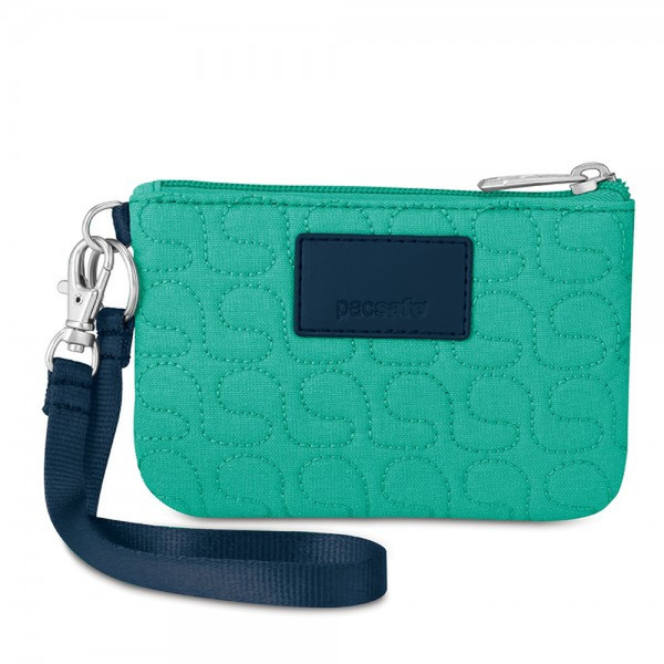 Pacsafe W50 Female Leather,Polyester Turquoise wallet