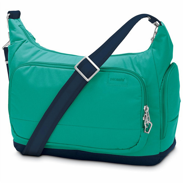 Pacsafe Citysafe LS200 Наплечная сумка Полиэстер Зеленый
