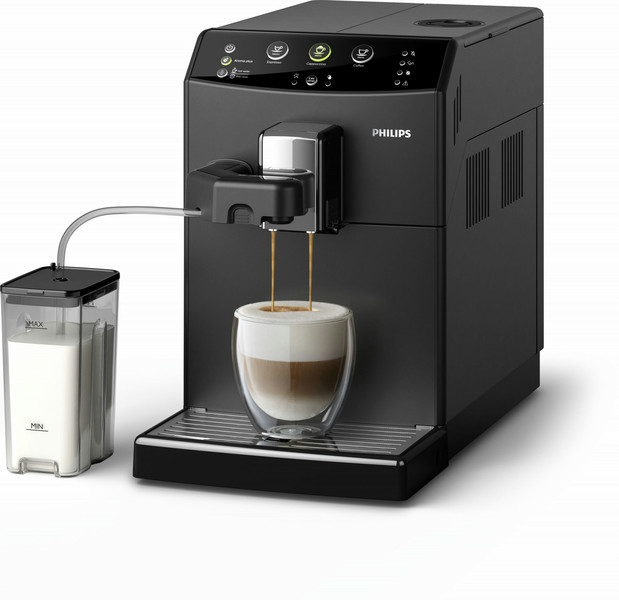 Philips 3000 series HD8829/01 Отдельностоящий Автоматическая Машина для эспрессо 1.8л Черный кофеварка
