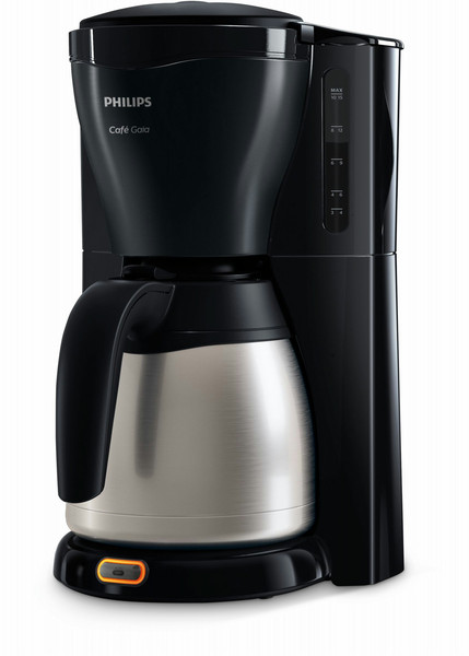 Philips Café Gaia Collection HD7544/20 freestanding Semi-auto Drip coffee maker 1.2L 8cups Black coffee maker