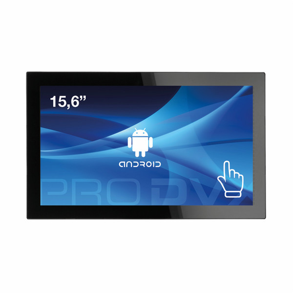 ProDVX APPC-15DS 15.6Zoll 1366 x 768Pixel Multi-touch Schwarz Touchscreen-Monitor