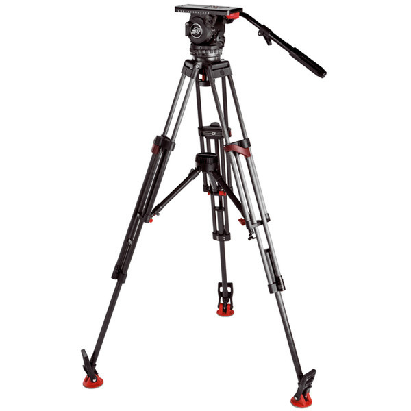 Sachtler System 18 S1 SL MCF Digital/film cameras Black,Red tripod