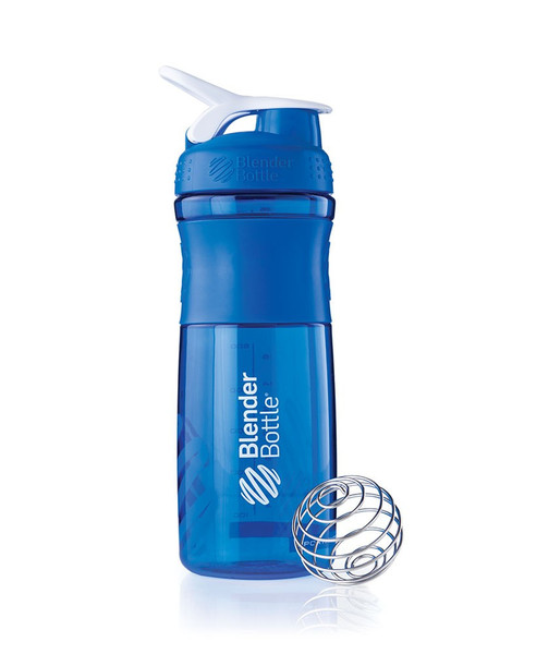 BlenderBottle SportMixer 820ml Blue drinking bottle
