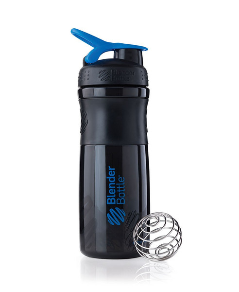 BlenderBottle SportMixer 820мл Черный, Синий бутылка для питья