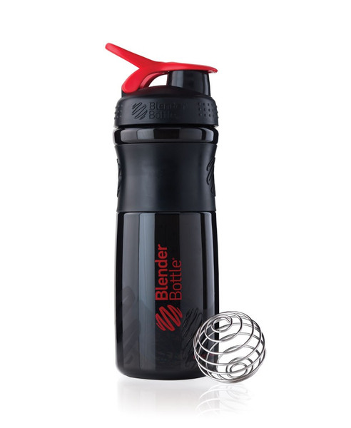 BlenderBottle SportMixer 820мл Черный, Красный бутылка для питья