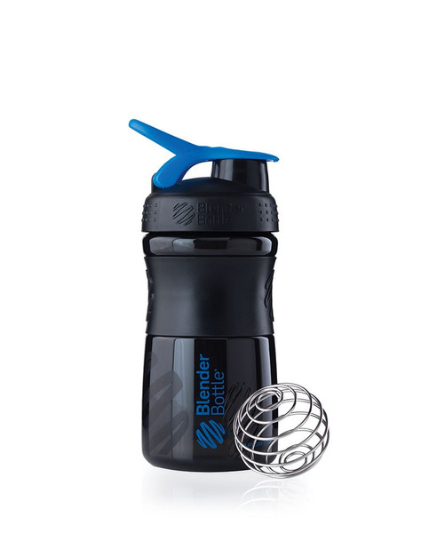 BlenderBottle SportMixer 590ml Schwarz, Blau Trinkflasche