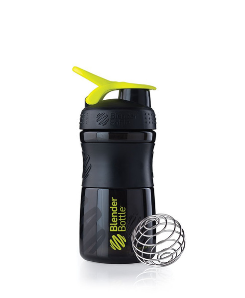 BlenderBottle SportMixer 590ml Black,Green drinking bottle