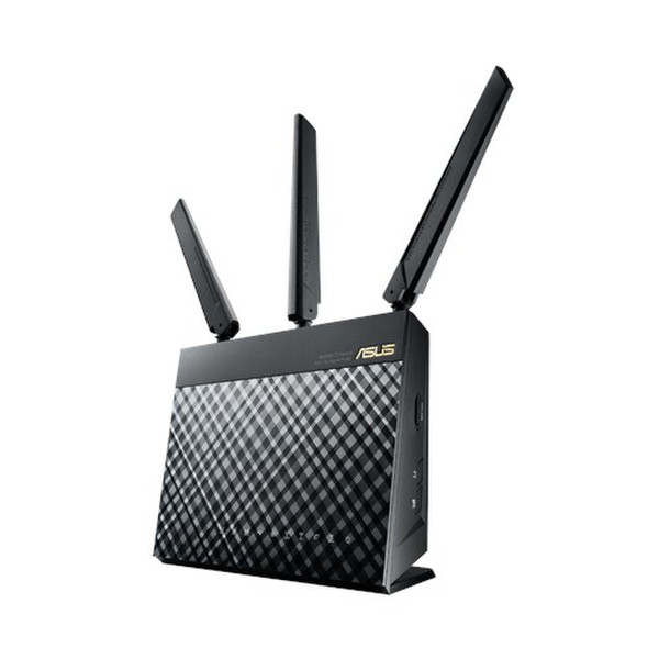 ASUS 4G-AC55U Dual-band (2.4 GHz / 5 GHz) Gigabit Ethernet 3G 4G Черный