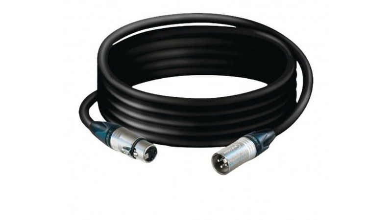 Tasker 6m, 2xXLR 6m XLR (3-pin) XLR (3-pin) Schwarz