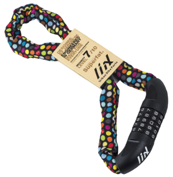 Liix Polka Dots Multicolour 850mm Cable lock