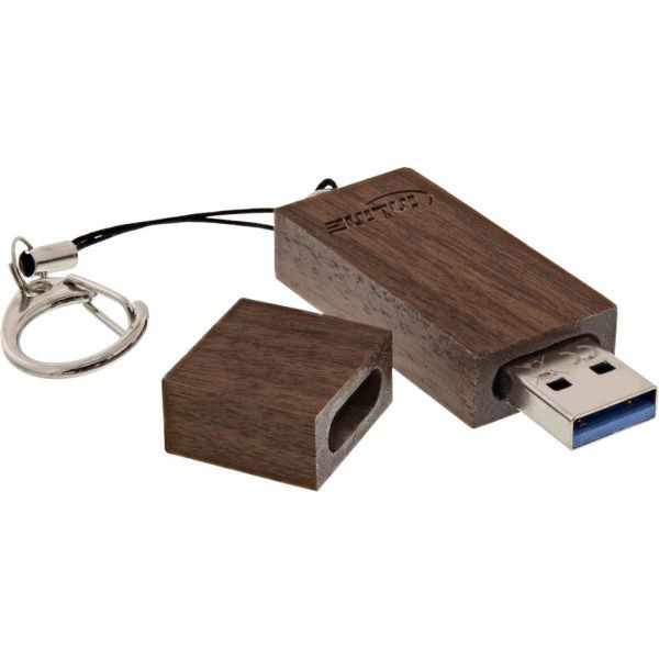 InLine USB 3.0 128GB 128GB USB 3.0 Schwarz, Silber USB-Stick