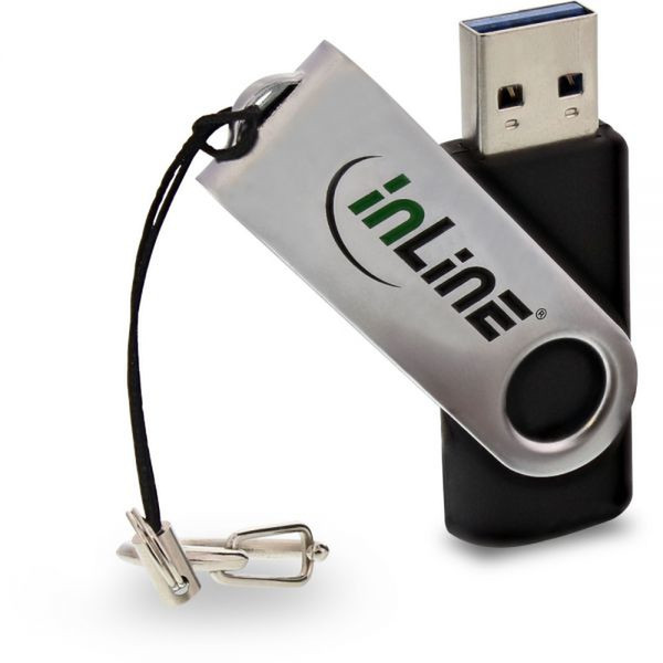 InLine USB 3.0 128GB 128GB USB 3.0 Wood USB flash drive