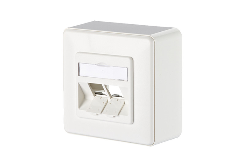 METZ CONNECT 1309150002-E White socket-outlet