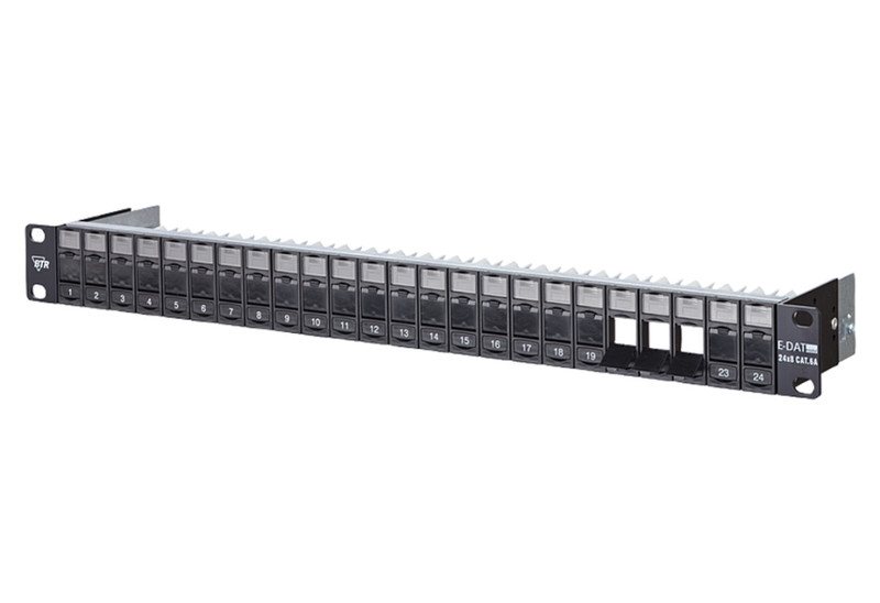 METZ CONNECT 130920-BK-E 1U patch panel