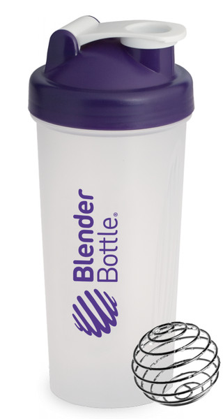 BlenderBottle Classic 828мл Фиолетовый, Белый бутылка для питья