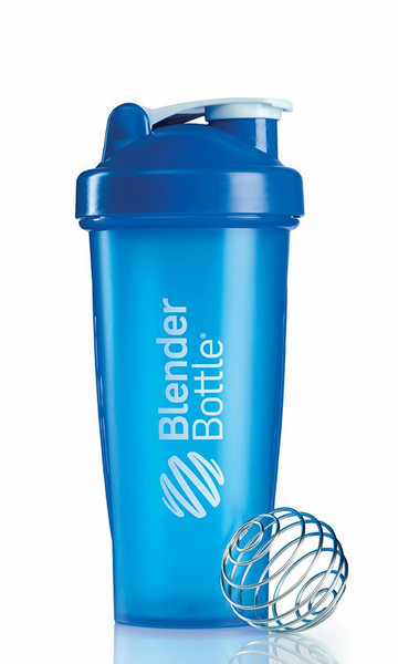 BlenderBottle Classic 828ml Blue drinking bottle