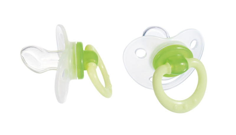 Tigex 80601563 Classic baby pacifier Силиконовый Зеленый, Белый соска-пустышка