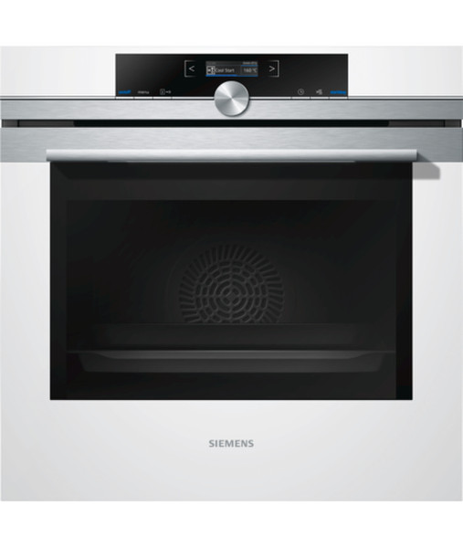 Siemens HB655GBW1C Electric oven 71л A+ Черный, Белый