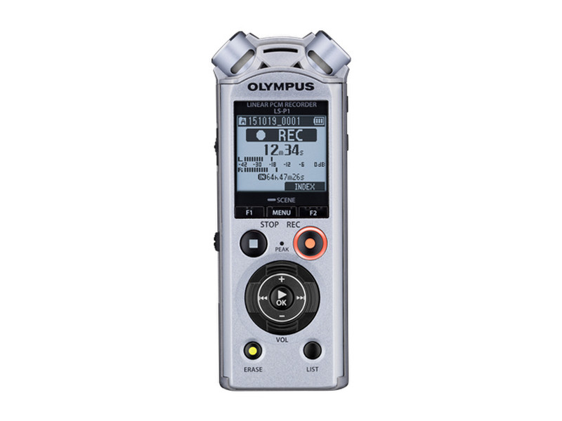 Olympus LS-P1 Internal memory & flash card диктофон