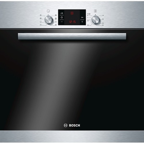 Bosch HBA63B150B Electric oven 63l A Schwarz, Edelstahl Backofen