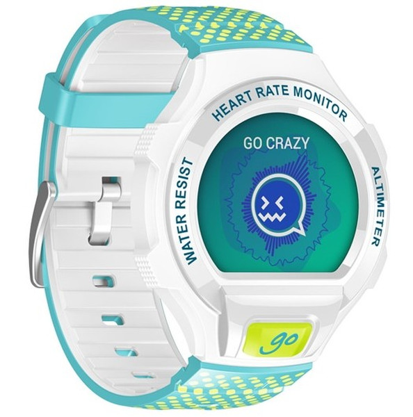 Alcatel Go Watch 1.22Zoll IPS 55g Blau, Weiß Smartwatch