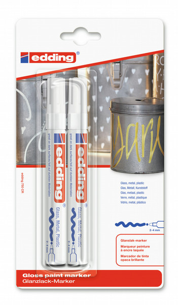 Edding 750 - a paint marker with a good heat resistance