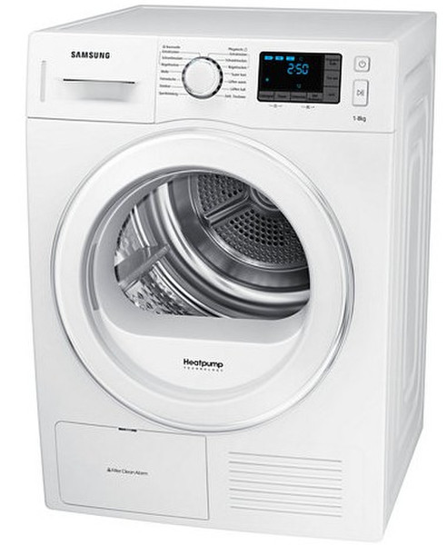 Samsung D200 freestanding Front-load 8kg A++ White