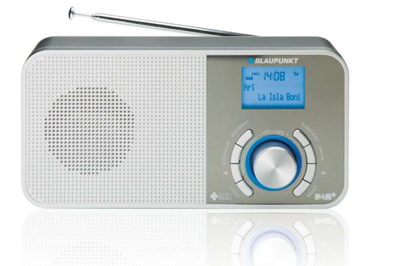 Blaupunkt RXD 50 Портативный Цифровой Серый, Cеребряный радиоприемник