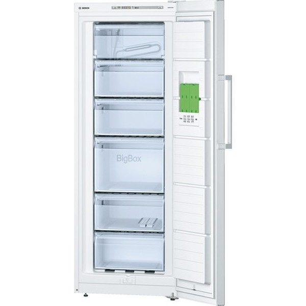 Bosch freestanding Upright 198L A++ White