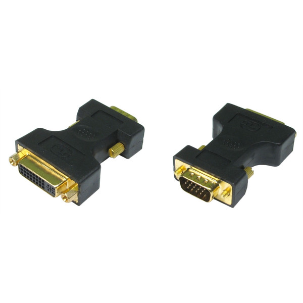 Uniformatic VGA/DVI-I VGA (D-Sub) DVI-I Black