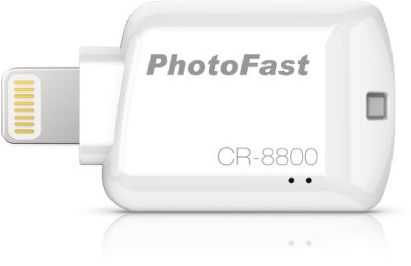 Photofast CR-8800 Lightning Белый устройство для чтения карт флэш-памяти
