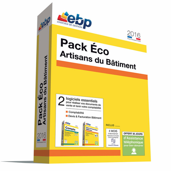 EBP Pack Eco Artisans du Bâtiment 2016