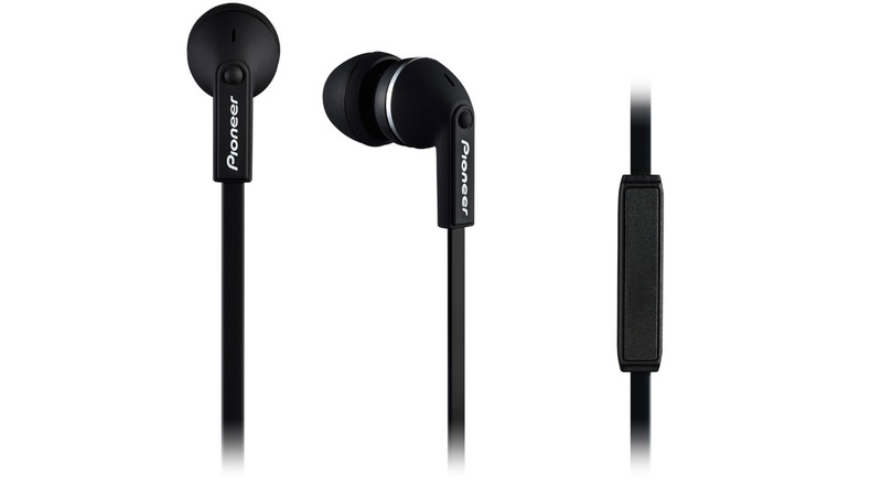 Pioneer SE-CL712T-K In-ear Binaural Wired Black mobile headset