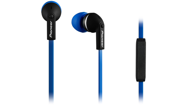 Pioneer SE-CL712T In-ear Binaural Wired Black,Blue
