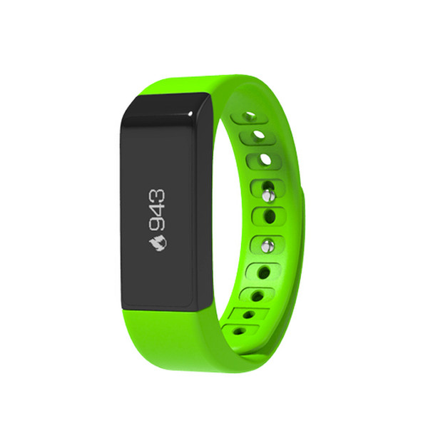 ZTE W05 Беспроводной Wristband activity tracker Черный, Зеленый