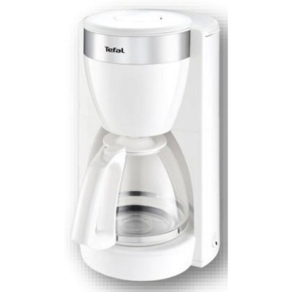 Tefal CM 1801 Drip coffee maker 1.25L 15cups Stainless steel,White coffee maker