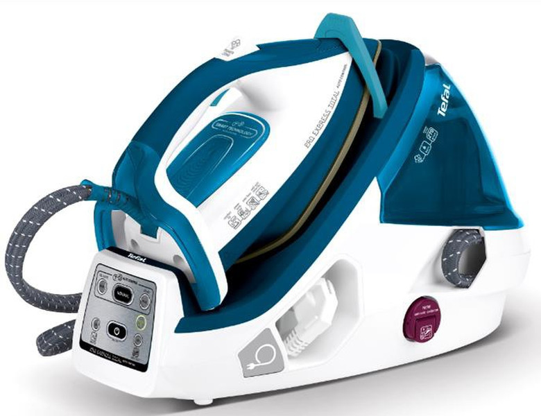 Tefal GV 8961 2200W 1.8L Durilium soleplate Blue,White steam ironing station
