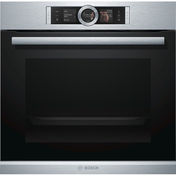 Bosch HRG6769S1B Electric oven 71л A Черный, Нержавеющая сталь