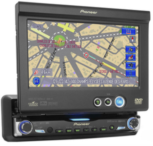 Pioneer AVIC-X1 Plug-in 6.5Zoll TFT Touchscreen 2500g Schwarz Navigationssystem