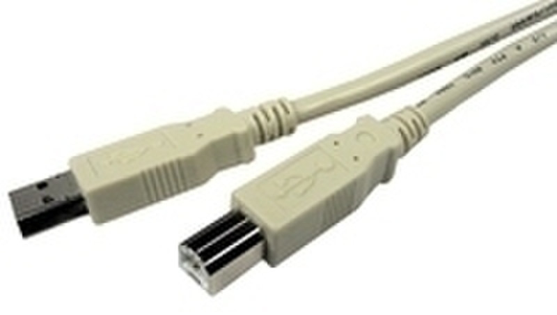 Cables Unlimited 15ft USB 2.0 A M - USB B M 4.5м USB A USB B кабель USB